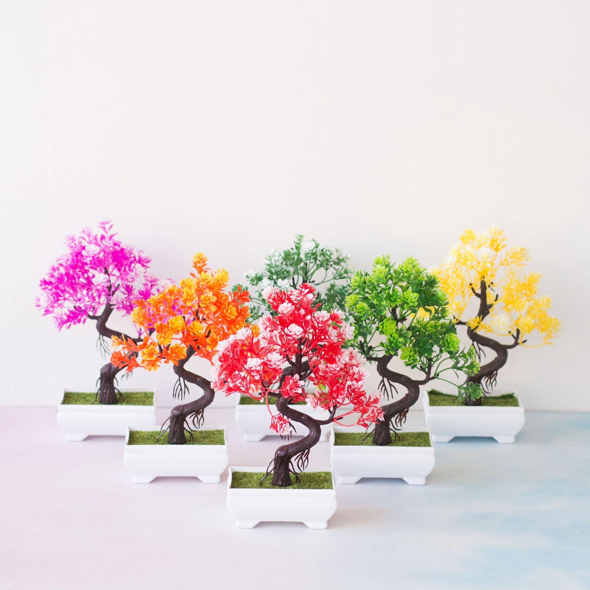 Bonsai Tree Zen Garden - Sztuczny bonsai w doniczce, mała sztuczna