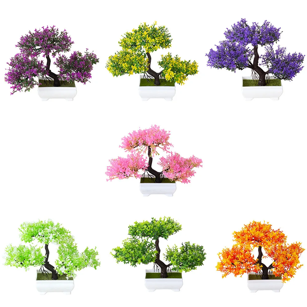 Bonsai Tree Zen Garden - sztuczne dekoracje roślinne, bonsai w doniczkach,