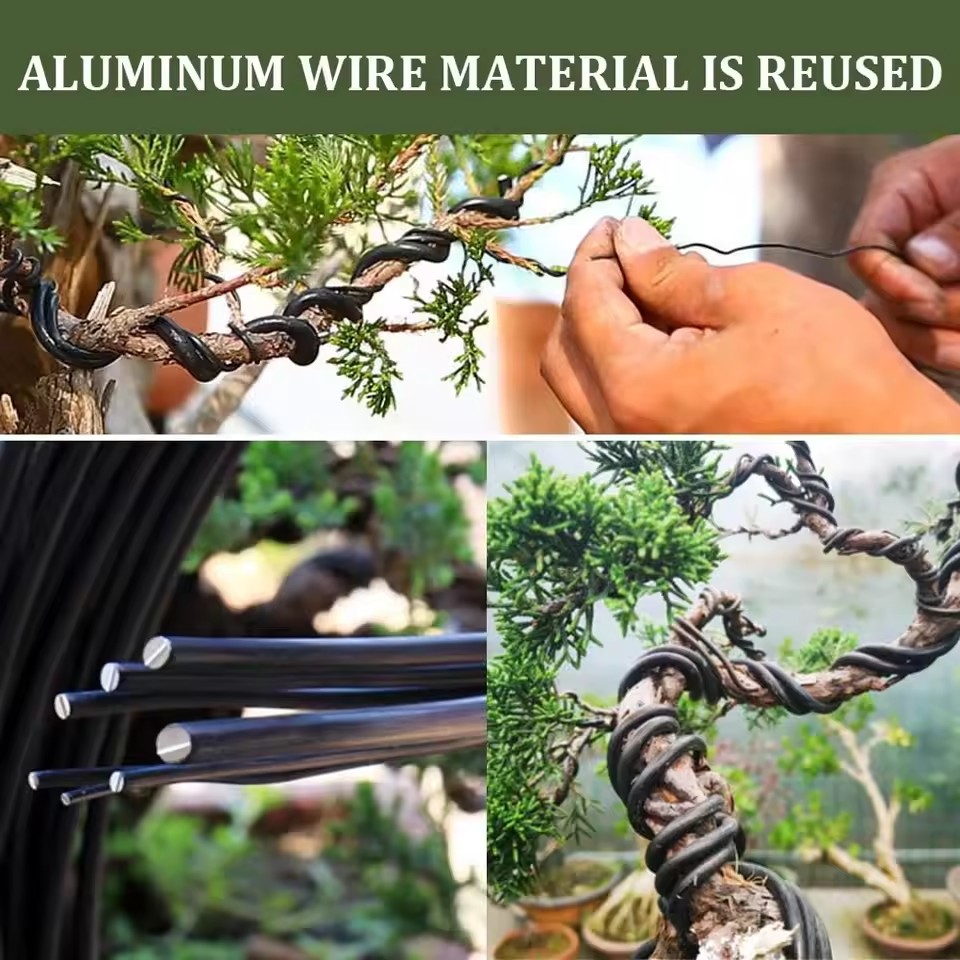 Bonsai Wire Aluminum - Drut do kształtowania roślin, akcesoria ogrodnicze