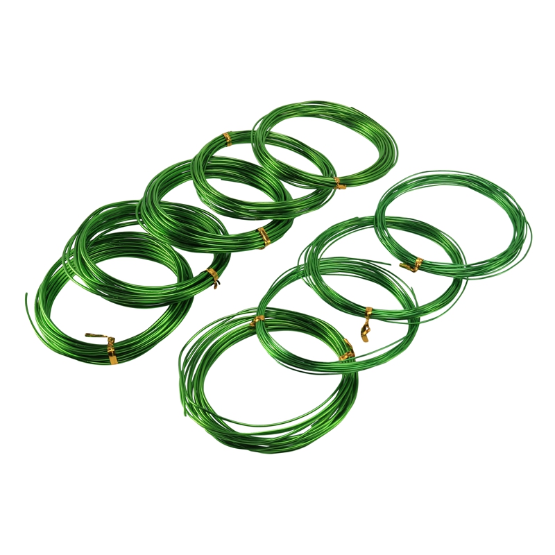 Bonsai Wire Aluminum - 9 rolek Bonsai przewody anodyzowane aluminium