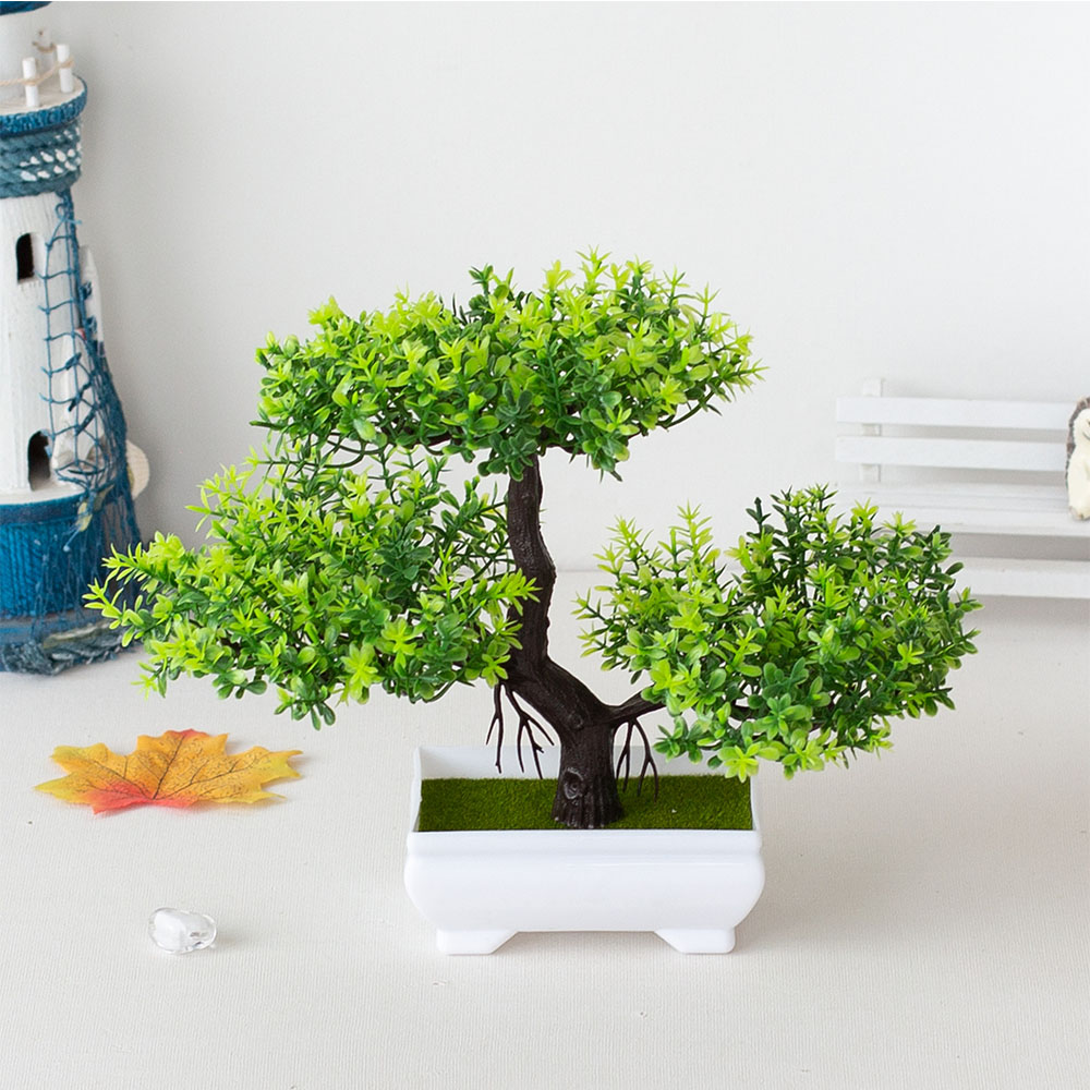 Bonsai Tree Zen Garden - Sztuczne rośliny dekoracyjne w doniczkach, bonsai,
