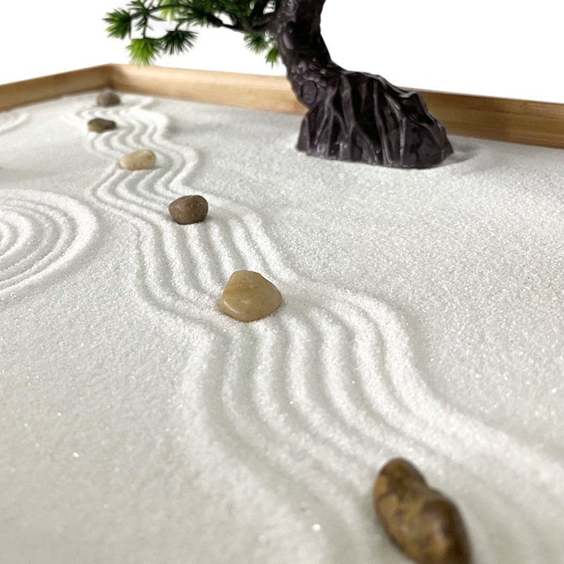 Japoński ogród zen na biurko z – Bonsai Tree Zen Garden recenzja i cena
