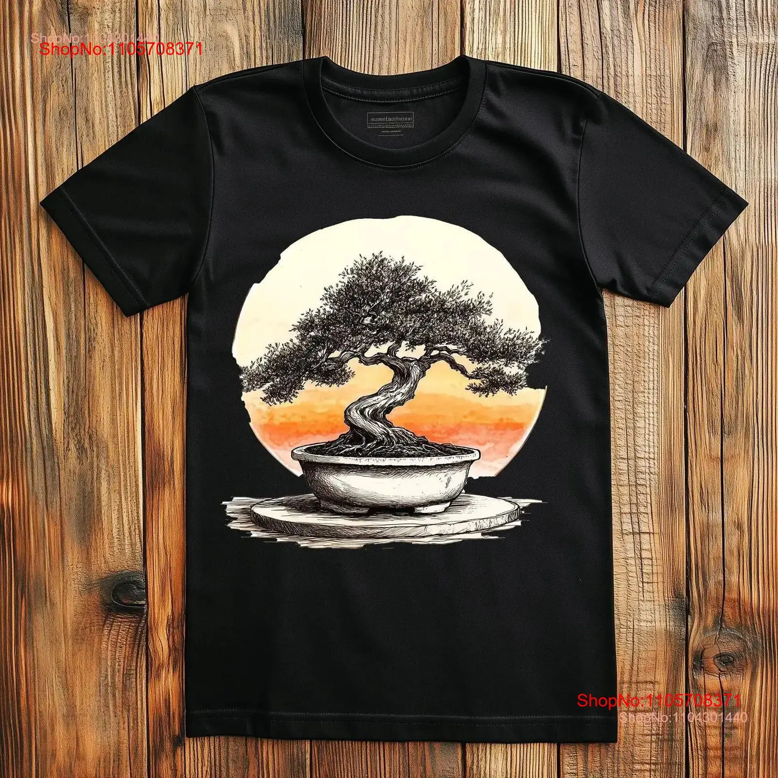 Japońska koszulka z motywem bo – Bonsai Tree Zen Garden recenzja i cena