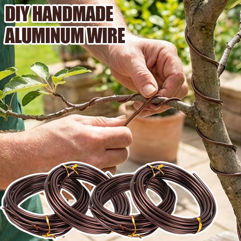 Brązowe aluminiowe druty do bo – Bonsai Wire Aluminum recenzja i cena