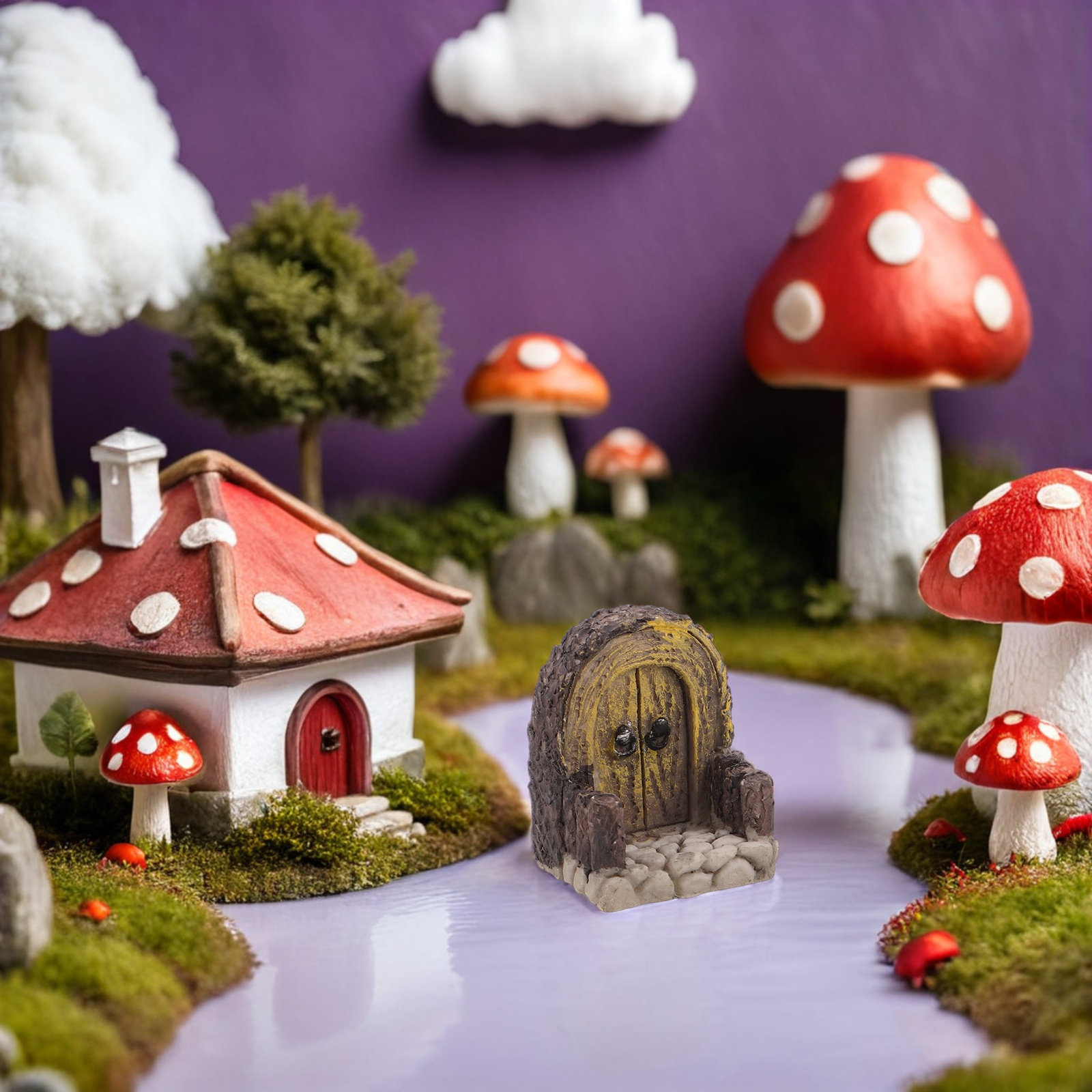 2 szt. Miniaturowe drewniane d – Bonsai Garden Art recenzja i cena